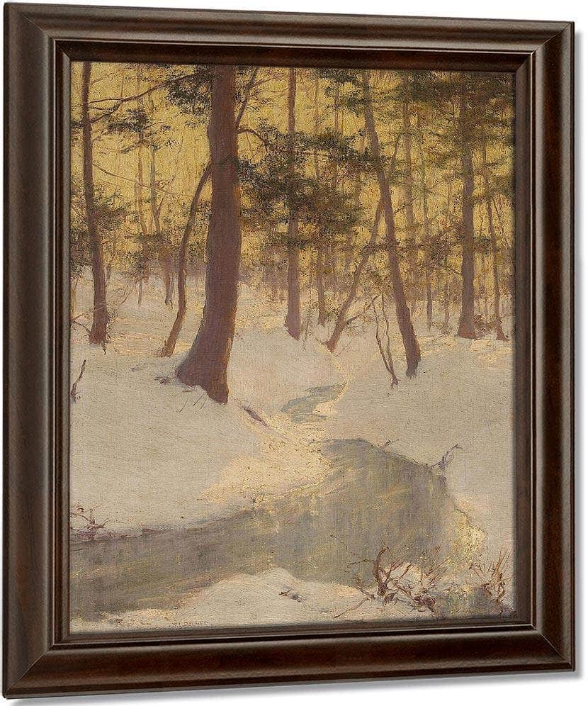 Winter Landscape By Walter Launt Palmer Fine Art Print