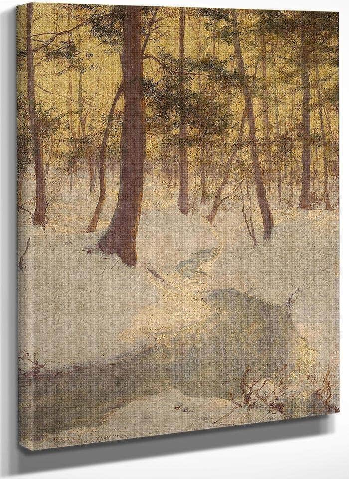 Winter Landscape By Walter Launt Palmer Fine Art Print