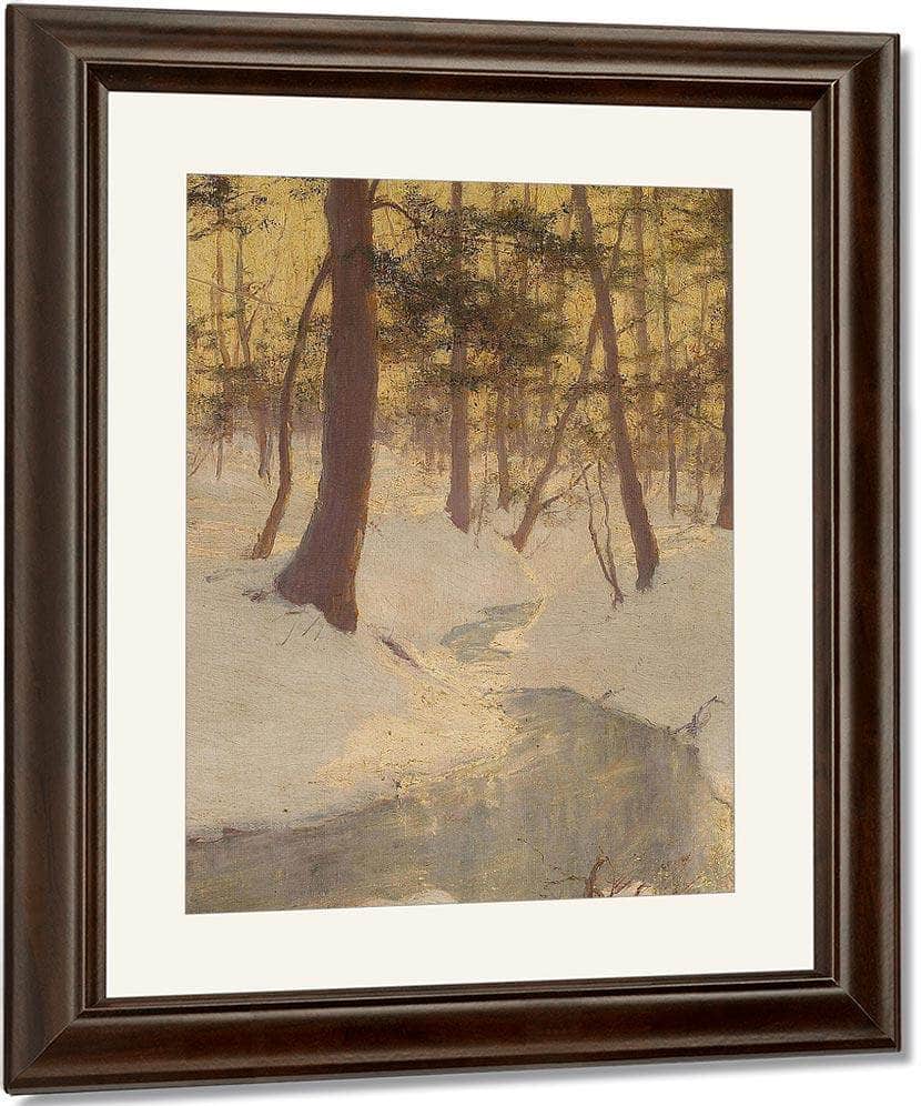 Winter Landscape By Walter Launt Palmer Fine Art Print