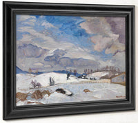 Winter Landscape [Rockbridge Baths] By Pierre Daura Fine Art Print