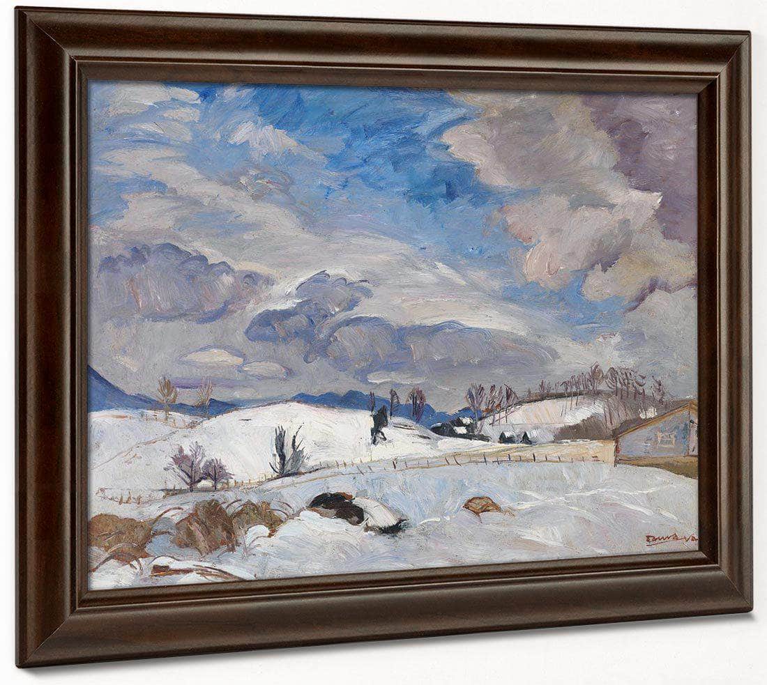 Winter Landscape [Rockbridge Baths] By Pierre Daura Fine Art Print