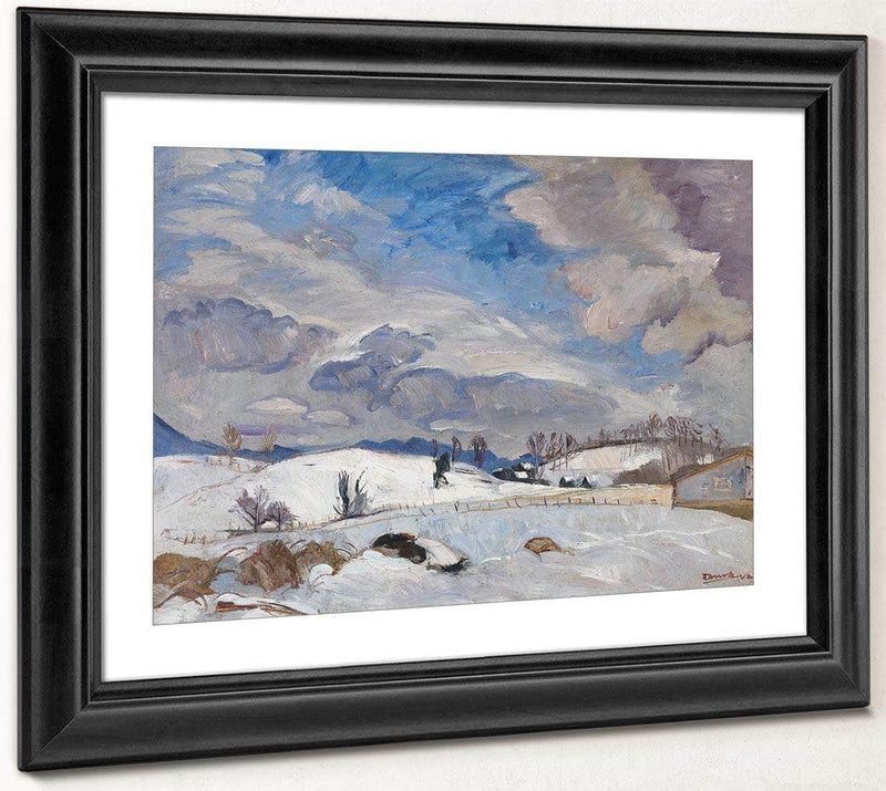 Winter Landscape [Rockbridge Baths] By Pierre Daura Fine Art Print