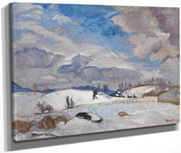 Winter Landscape [Rockbridge Baths] By Pierre Daura Fine Art Print