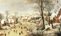 Winter Landscape With A Bird Trap 1565 By Pieter Bruegel Fine Art Print