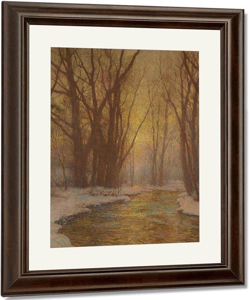 Winter Landscape2 By Walter Launt Palmer Fine Art Print