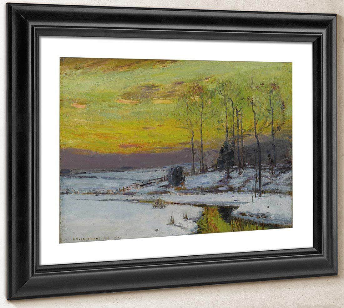 Winter Stream 1912 By Bruce Crane Fine Art Print