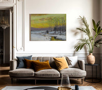 Winter Stream 1912 By Bruce Crane Fine Art Print