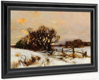 Winter Surprise Long Island By Bruce Crane Fine Art Print