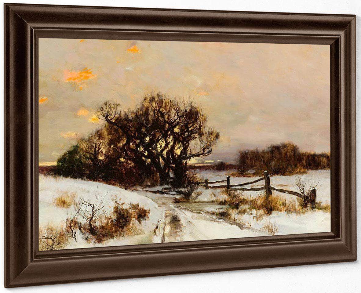 Winter Surprise Long Island By Bruce Crane Fine Art Print
