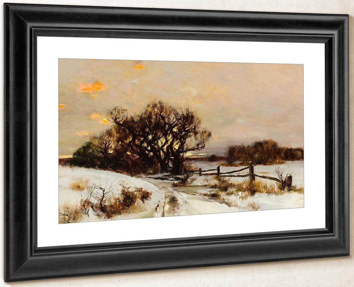 Winter Surprise Long Island By Bruce Crane Fine Art Print