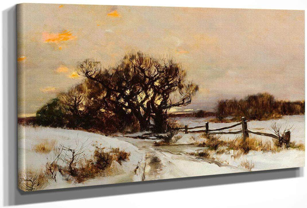 Winter Surprise Long Island By Bruce Crane Fine Art Print