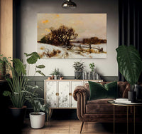 Winter Surprise Long Island By Bruce Crane Fine Art Print