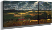 Wisconsin Landscape By John Steuart Curry Fine Art Print