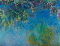 Wisteria Painting Claude Monet Canvas Art Fine Art Print
