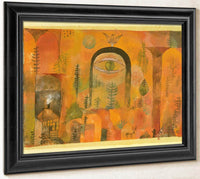 With The Eagle 1918 85 By Paul Klee Fine Art Print