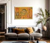 With The Eagle 1918 85 By Paul Klee Fine Art Print