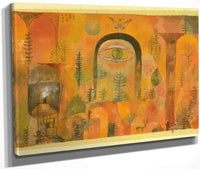 With The Eagle 1918 85 By Paul Klee Fine Art Print