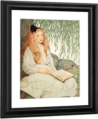 With Thoughtful Eyes By Jessie Willcox Smith Fine Art Print