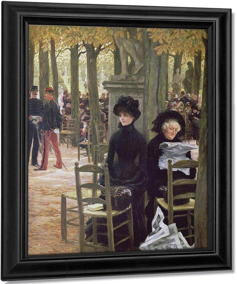 Without A Dowry (Sans Dot) By James Tissot Fine Art Print