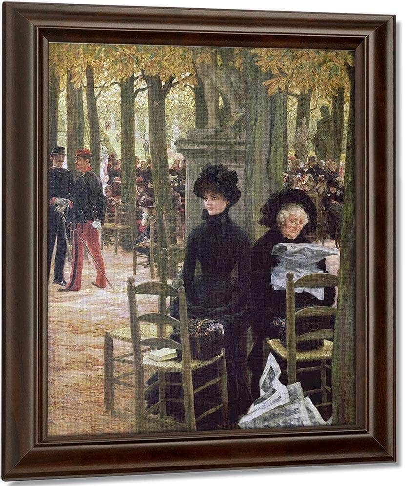 Without A Dowry (Sans Dot) By James Tissot Fine Art Print