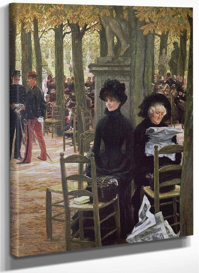 Without A Dowry (Sans Dot) By James Tissot Fine Art Print