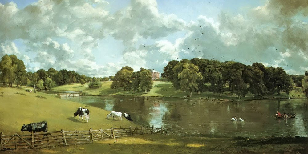 Wivenhoe Park By John Constable Fine Art Print