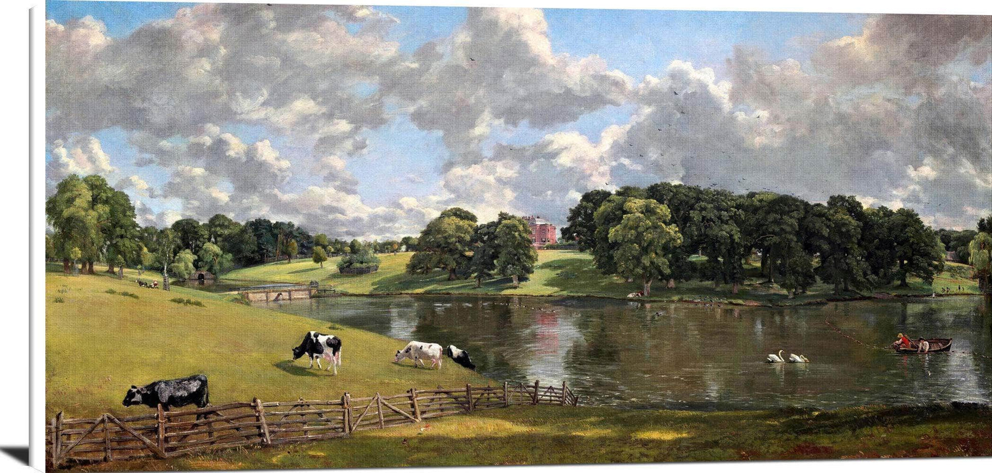 Wivenhoe Park Painting John Constable Canvas Art Fine Art Print