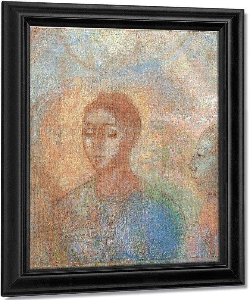 Woman And Child By Mary Cassatt Fine Art Print