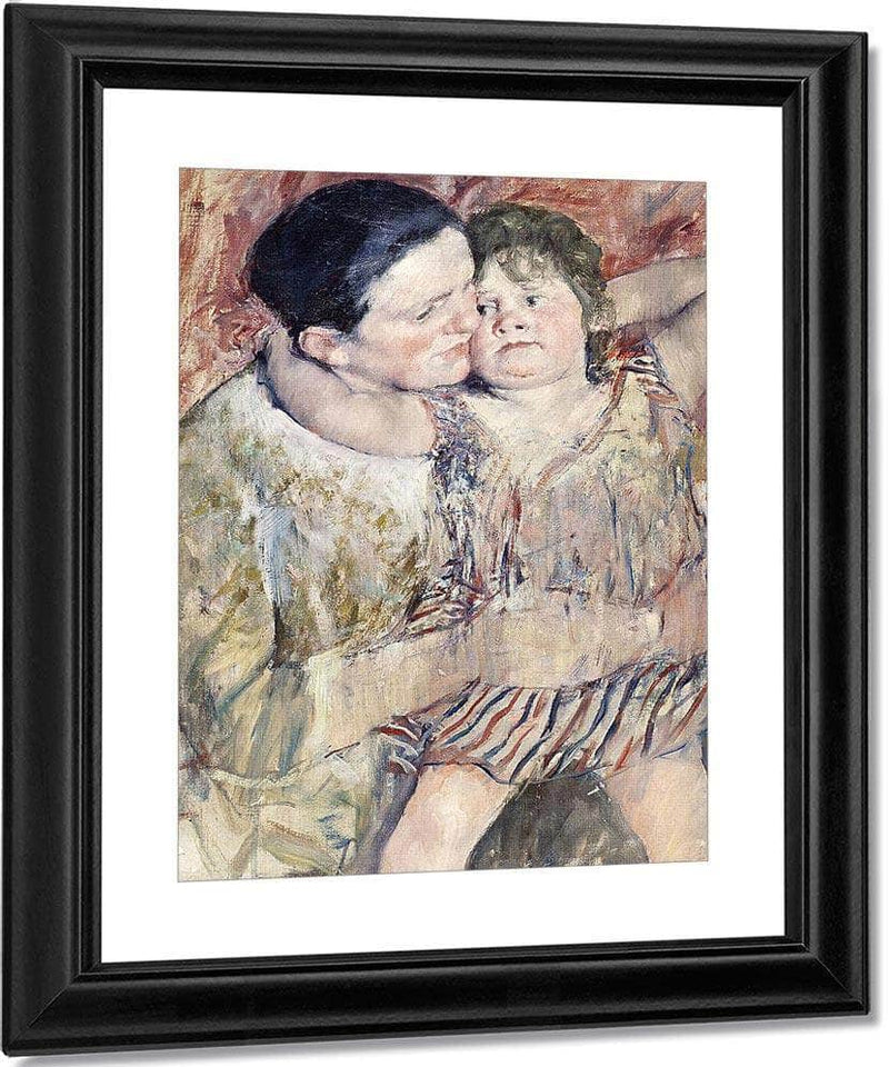 Woman And Child (Mujer Y Nino) By Odilon Redon Fine Art Print