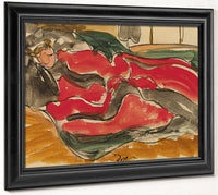 Woman Asleep By Arthur Dove Fine Art Print