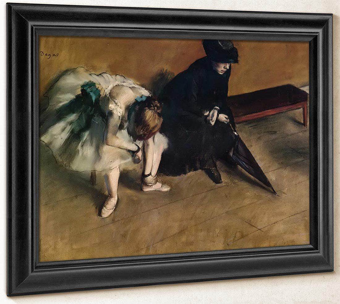 Woman By Edgar Degas Fine Art Print