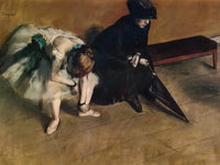 Woman By Edgar Degas Fine Art Print