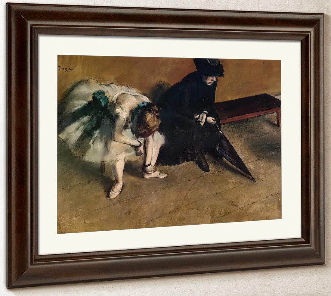 Woman By Edgar Degas Fine Art Print