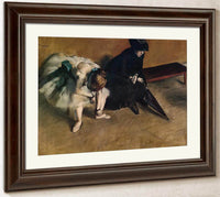 Woman By Edgar Degas Fine Art Print