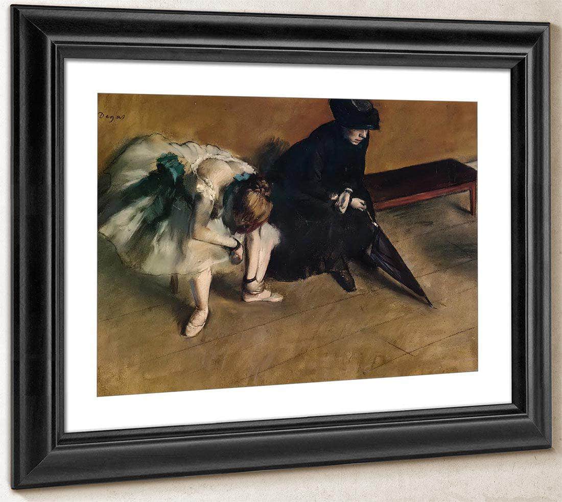 Woman By Edgar Degas Fine Art Print