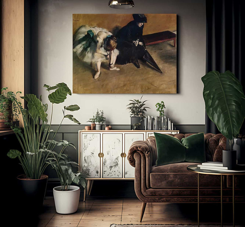 Woman By Edgar Degas Fine Art Print