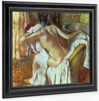 Woman Drying Herself 1 By Edgar Degas Fine Art Print
