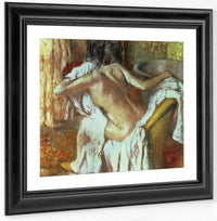 Woman Drying Herself 1 By Edgar Degas Fine Art Print