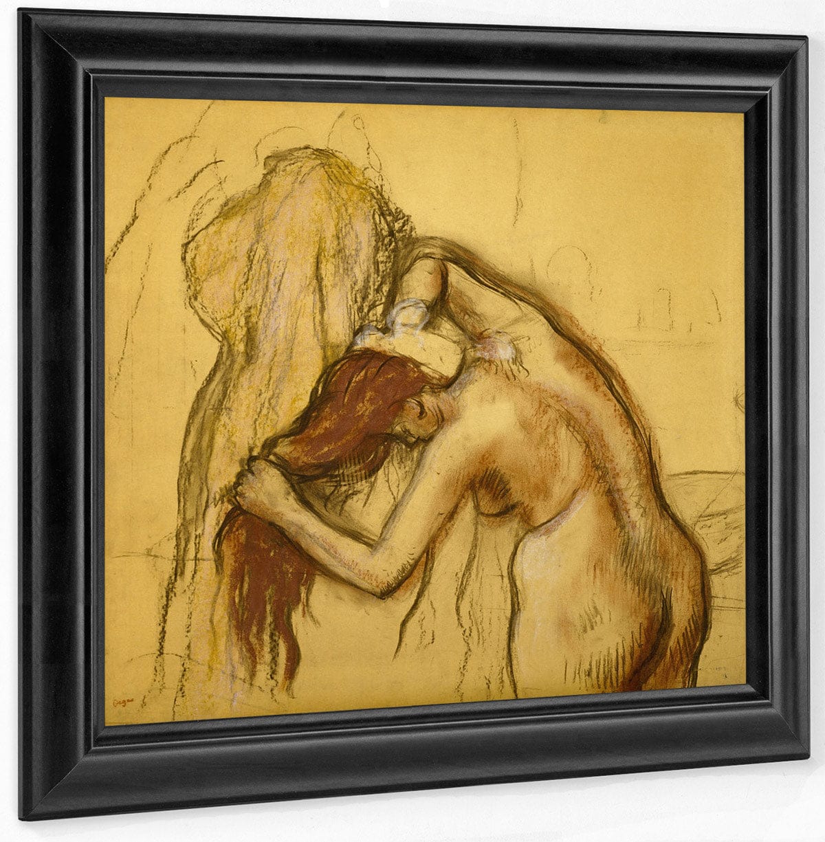 Woman Drying Herself, C. 1905 By Edgar Degas Fine Art Print