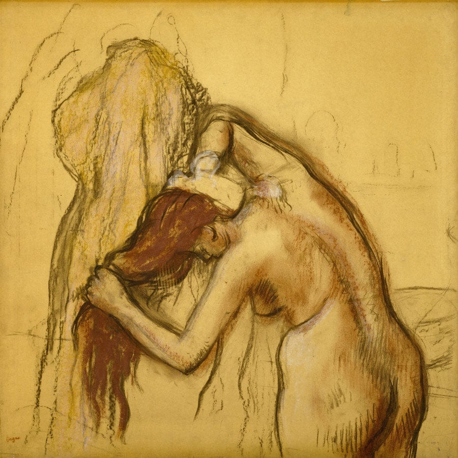 Woman Drying Herself, C. 1905 By Edgar Degas Fine Art Print