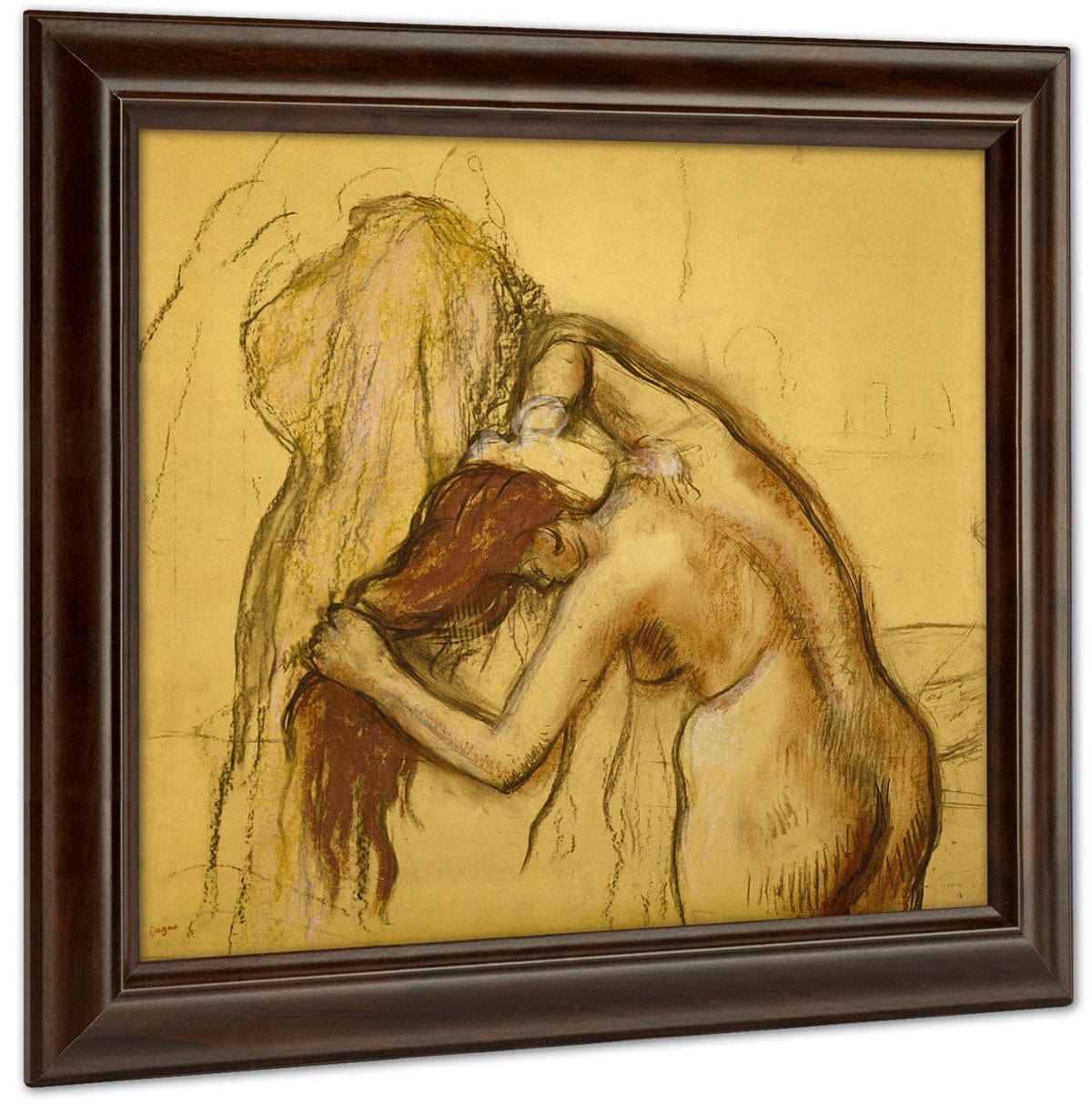 Woman Drying Herself, C. 1905 By Edgar Degas Fine Art Print