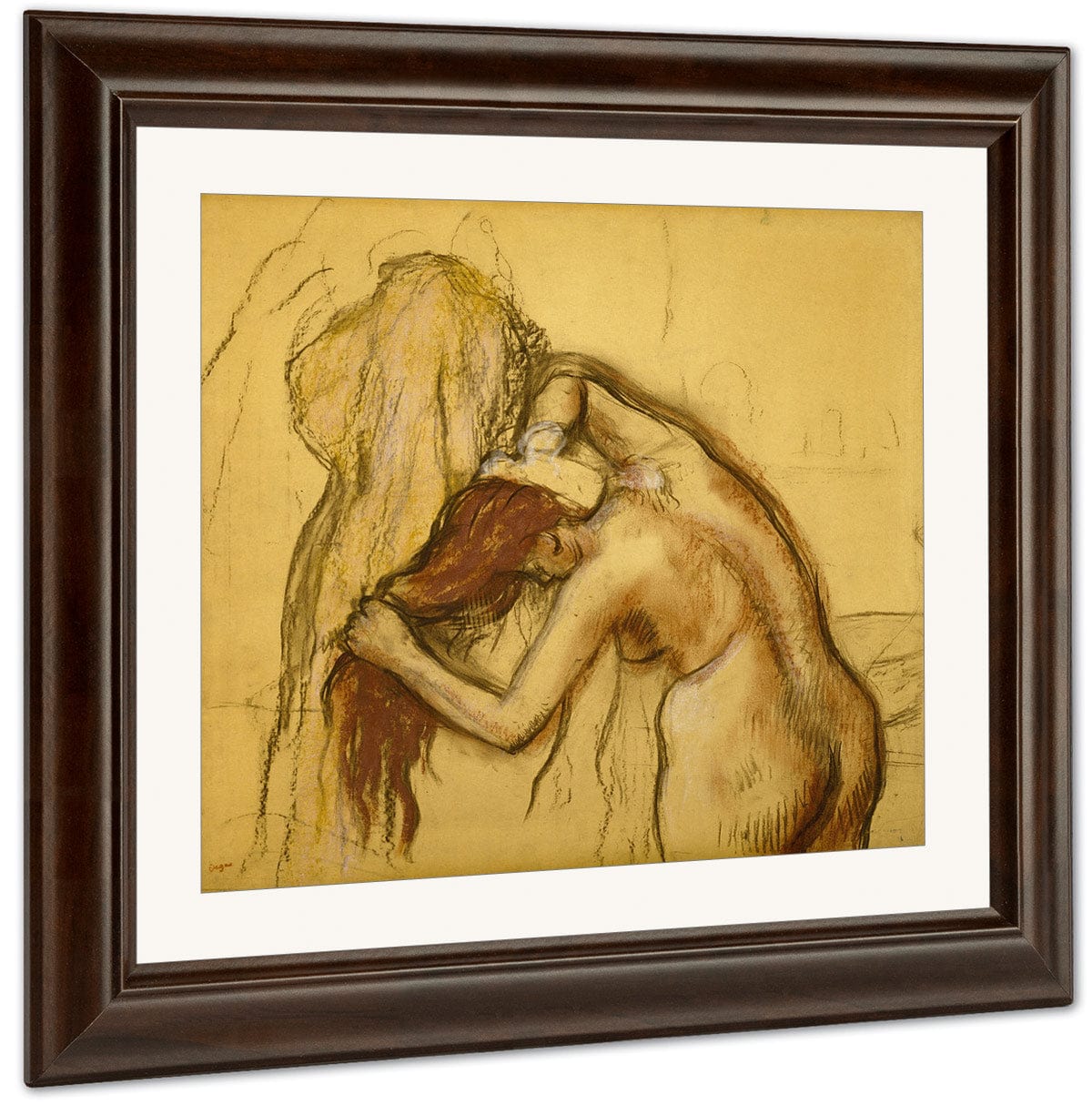 Woman Drying Herself, C. 1905 By Edgar Degas Fine Art Print