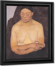 Woman Half Naked By Paula Modersohn Becker Fine Art Print