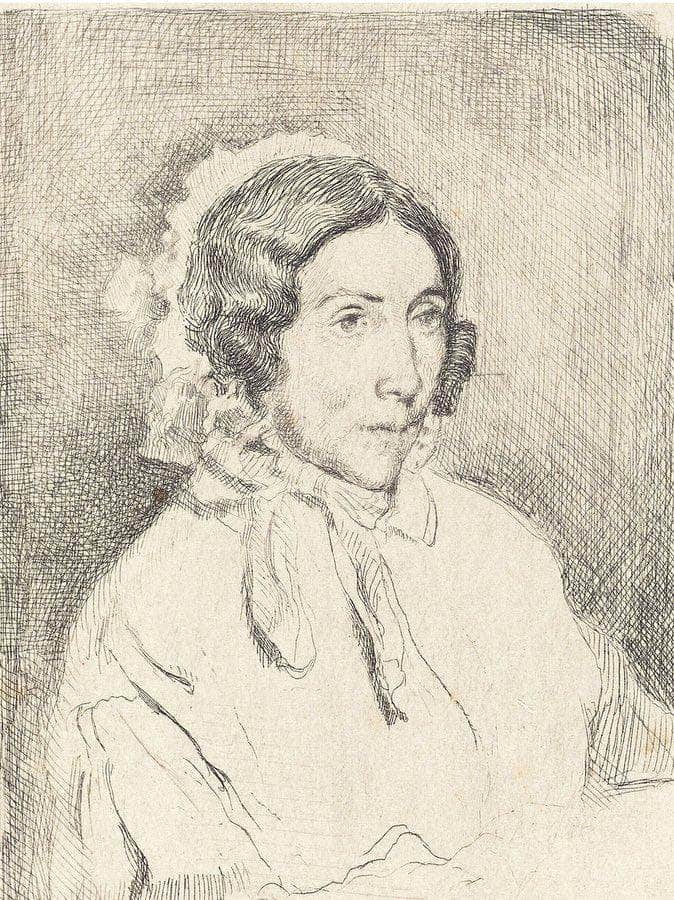 Woman In A Ruffled Cap (Dame Agee) By Edgar Degas Fine Art Print