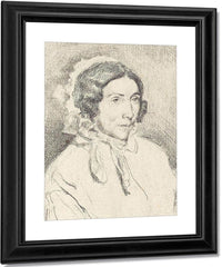 Woman In A Ruffled Cap (Dame Agee) By Edgar Degas Fine Art Print