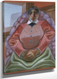 Woman In An Armchair By Juan Gris Fine Art Print