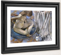 Woman In The Tub By Edgar Degas Fine Art Print