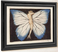 Woman In Wings 1936 By Louis Icart Fine Art Print