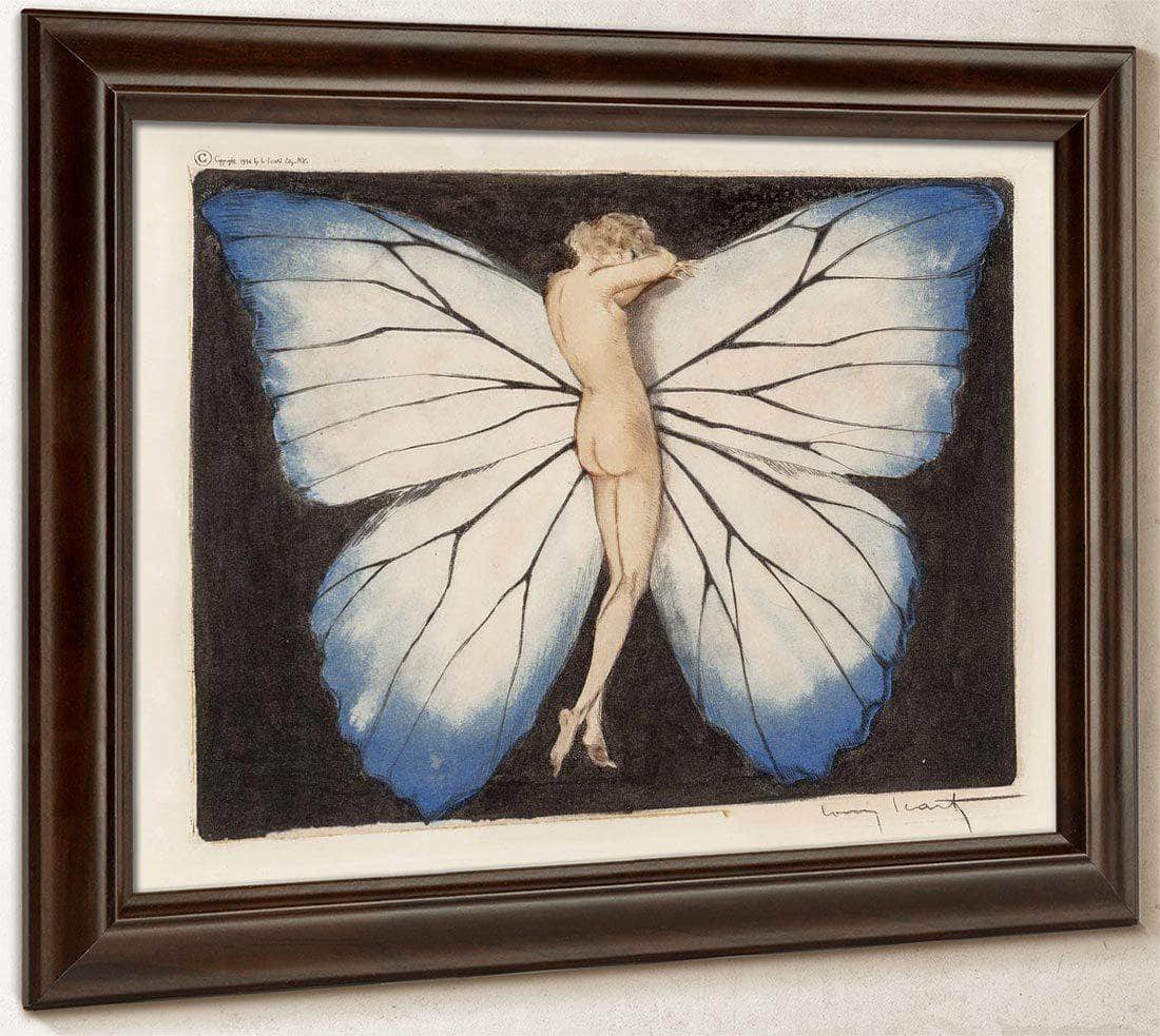Woman In Wings 1936 By Louis Icart Fine Art Print