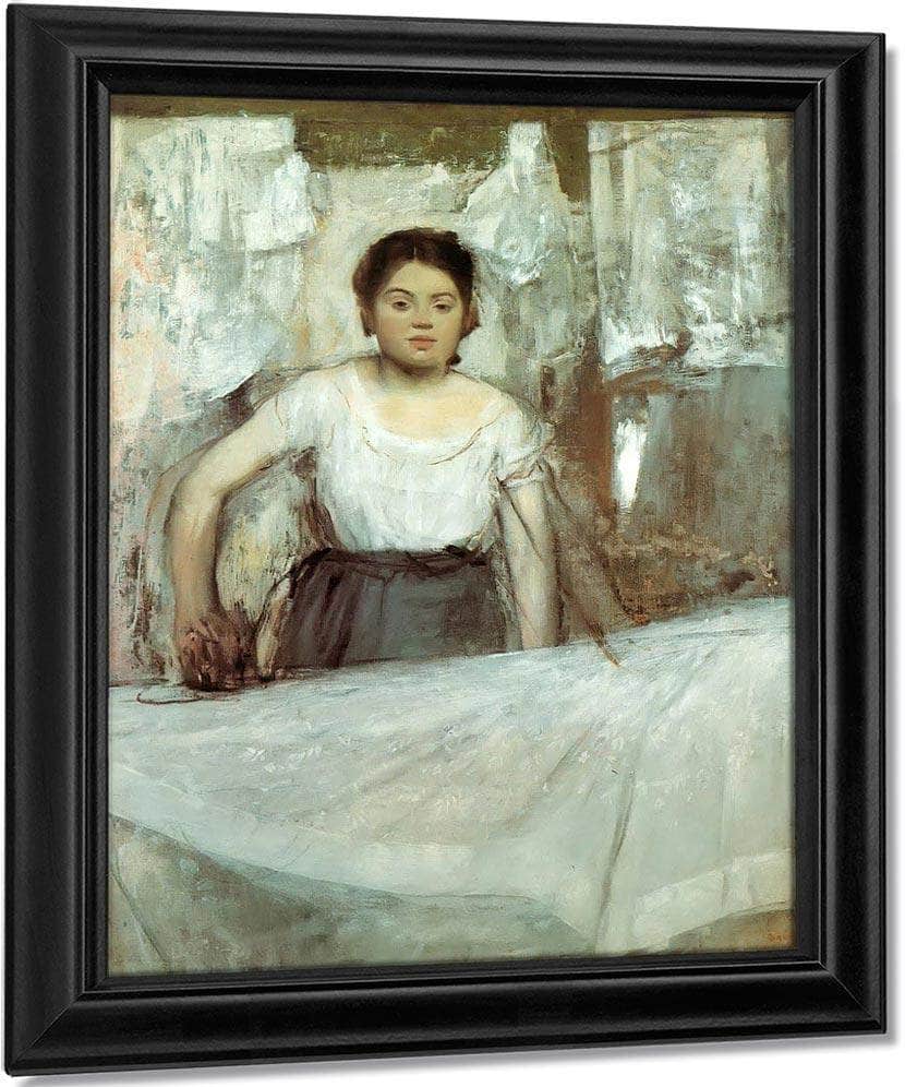 Woman Ironing By Edgar Degas By 01 Fine Art Print